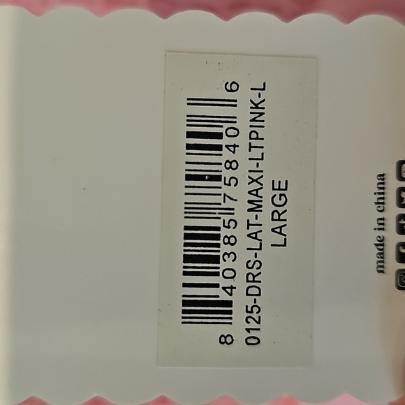 NWT Simply Southern Pink White Ruffled Sundress Womens Size Large - Picture 4 of 6